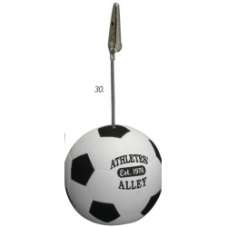 Custom Logo Soccer Memo Holder/ Stress Toy Custom Logo Soccer Memo Holder/ Stress Toy