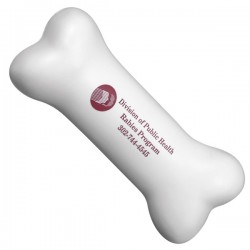 Custom Logo Bone Squeeze Toy Custom Logo Bone Squeeze Toy