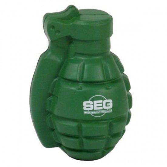 Custom Logo Grenade Stress Toys