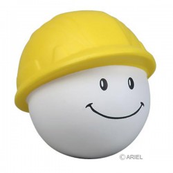 Custom Logo Hard Hat Mad Cap Stress Toy Custom Logo Hard Hat Mad Cap Stress Toy