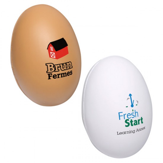 Custom Logo Egg Stress Toy