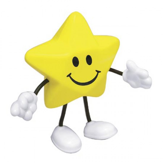 Custom Logo Star Figure Stress Toy