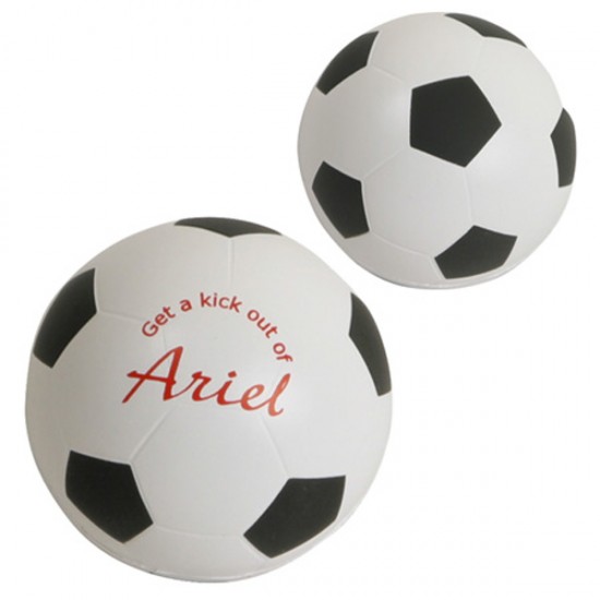 Custom Logo Gel-ee Gripper Soccer Stress Ball