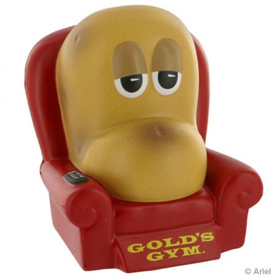 Custom Logo Couch Potato Stress Toy