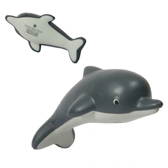 Custom Logo Dolphin Stress Toy