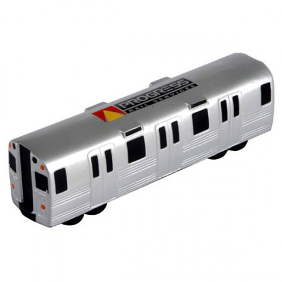 Custom Logo Metro Train Stress Toy