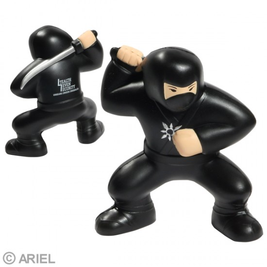 Custom Logo Ninja Stress Relief Squeeze Toy