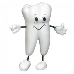 Custom Logo Tooth Figure Squeeze Toy Custom Logo Tooth Figure Squeeze Toy