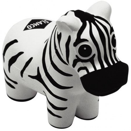 Custom Logo Zebra Stress Toy