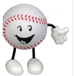 Custom Logo Baseball Figure Stress Toy Custom Logo Baseball Figure Stress Toy