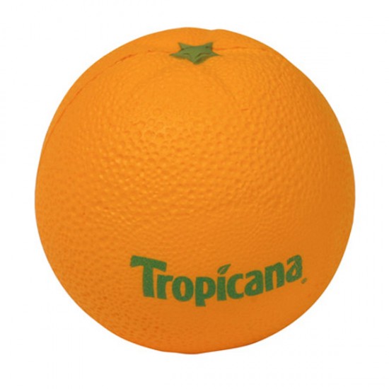 Custom Logo Orange Squeeze Toy