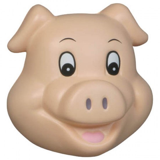 Custom Logo Pig Funny Face Stress Toy