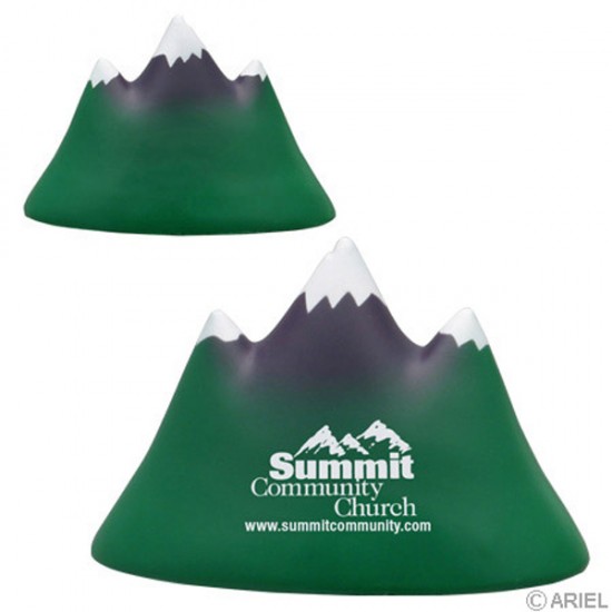 Custom Logo Mountain Peak Shaped Stress Toy