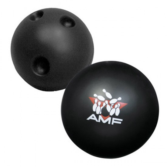 Custom Logo Bowling Ball Stress Toy