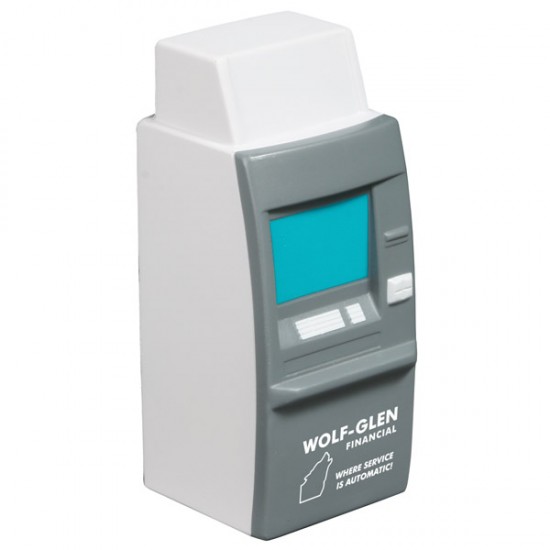 Custom Logo ATM Machine Shaped Stress Toy