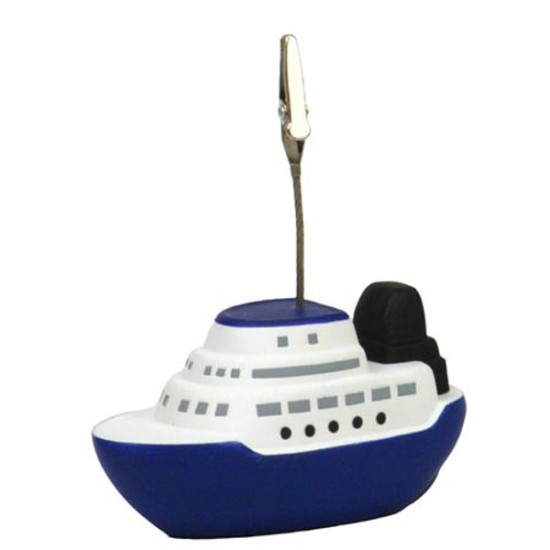 Custom Logo Cruise Boat Memo Holder/ Stress Toy