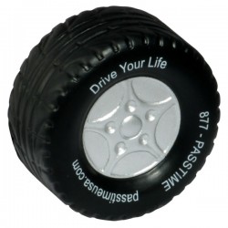 Custom Logo Tire Stress Toy