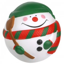 Custom Logo Snowman Stress Ball Custom Logo Snowman Stress Ball