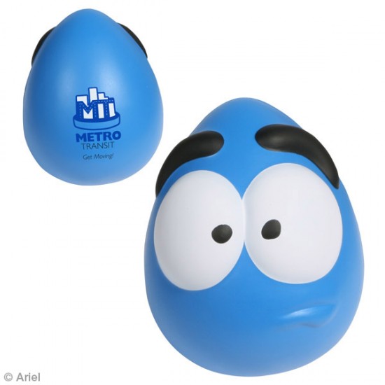 Custom Logo Stressed Mood Maniac Wobbler Stress Toy